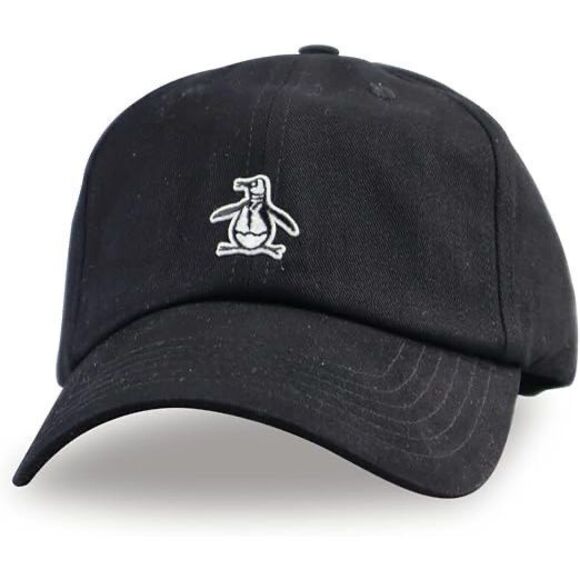 ORIGINAL PENGUIN Men’s Black Baseball Cap Adjustable Hat - Picture 1 of 5